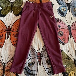 NIKE Maroon Jogger Sweatpants Size medium